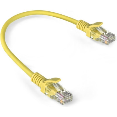 Патч-корд EXEGATE UTP-RJ45-RJ45-5E-0,3M-LSZH-YL